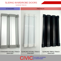 Wardrobe Doors SlimlineTracks
